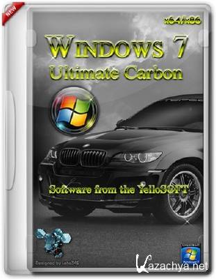 Windows 7 Ultimate x64 SP1 Carbon by YelloSOFT [11.2012, RUS]