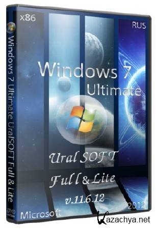 Windows 7 x86 Ultimate UralSOFT Full+Lite v.11.6.12 (RUS/2012)