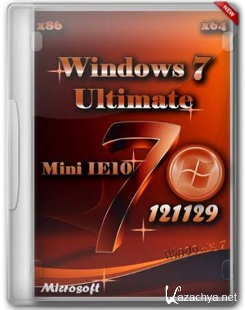 Windows 7 Ultimate SP1 x86/x64 Mini IE10 121129