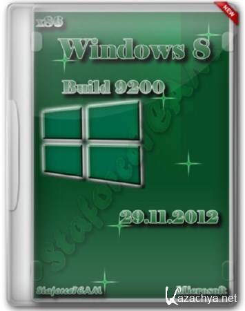 Windows 8 Build 9200 x86 (29.11.2012/RU/EN/DE)  StaforceTEAM