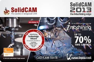 SolidCAM 2013 SP0 for SolidWorks 2011-2013 x86+x64 [2012, MULTI+RUS] + Crack
