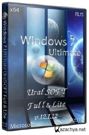 Windows 7 x64 Ultimate UralSOFT Full  Lite v.12.1.12 (RUS/2012)