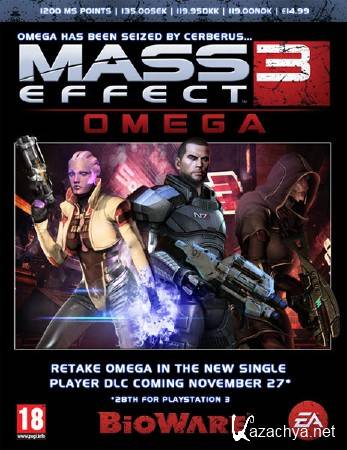 Mass Effect 3 Omega (2012/RUS/ENG/Repack)