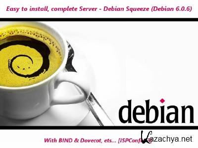 Web-Server - Debian Squeeze 6.0.6 [amd64] (1xCD)
