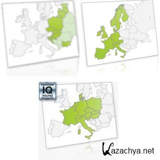 TomTom Map 3D: Europe: Eastern 900.4608 [PDA/PNA] + Western 900.4600 [PDA/PNA] + Central 900.4602 [PNA] [11.2012, MULTI]
