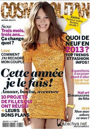 Cosmopolitan - Janvier 2013 (France)