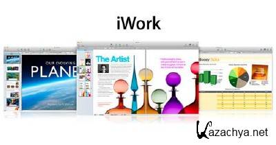 [App Store] iWork '09 for Mac OS (v9.3) (2012, Eng+Rus)