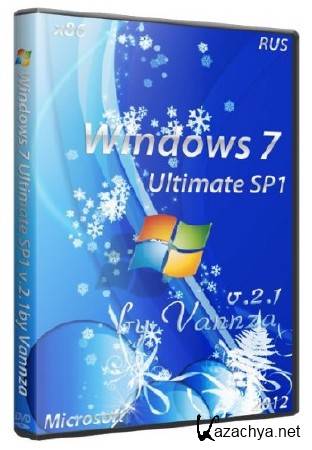 Windows 7 SP1 Ultimate 2.1 by Vannza (x86/2012/RUS)