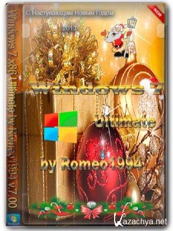 Windows 7 Ultimate by Romeo1994 v.7.00 (x86/RUS/2012)