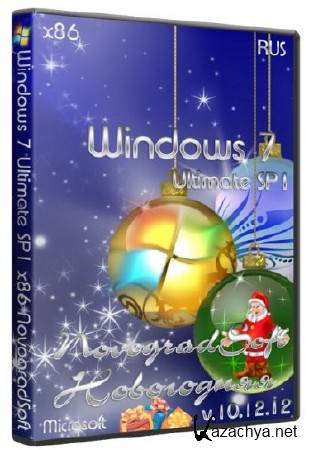 Windows 7 Ultimate SP1 x86 NovogradSoft v.10.12.12  (RUS/2012)