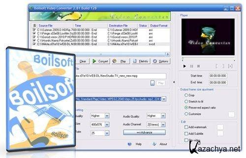 Boilsoft Video Converter 3.02.5