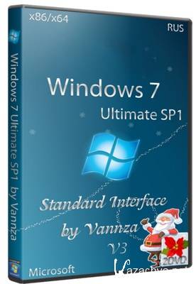 WINDOWS 7 ULTIMATE SP1 by Vannza v.3.0 [12.2012, ] (2DVD: X86/X64)