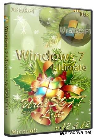 Windows 7 x86/x64 Ultimate UralSOFT Lite v.12.4.12 (RUS/2012)