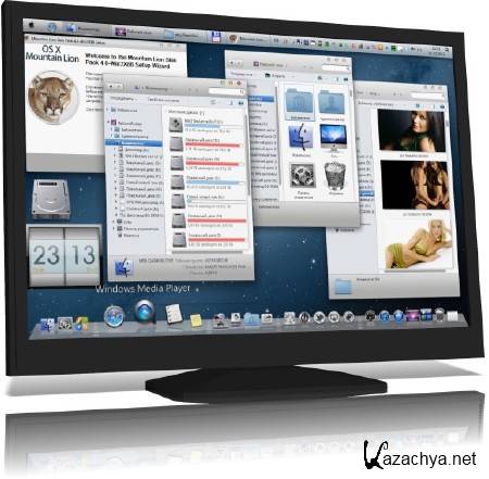 Mountain Lion Skin Pack 4.0 for Windows 7 x32/x64 (ML/RUS) 2012