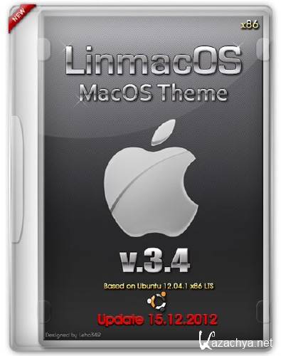LinmacOS v.3.4 MacOS Theme Update 15.12.2012 (x86/RUS/ML)