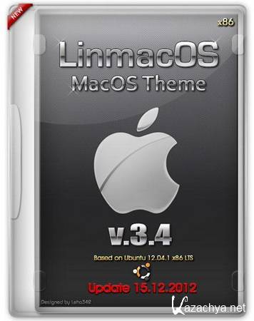 LinmacOS v.3.4 x86 (RAM  64 Gb) (MacOS Theme) (2012) PC