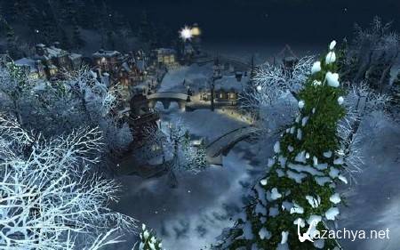 Snow Village 3D Screensaver v 1.1.03 RePack
