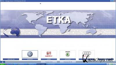 ETKA v.7.3.0.974 INTERNATIONAL+ GERMANY (Update 12.2012) (Multi+Rus) + Crack