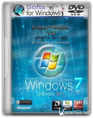 Windows 7 Ultimate SP1 Beslam Edition (v.8 Updated) 20.12.2012 (2xDVD: x86+x64)