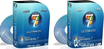 Microsoft Windows 7 Ultimate Ru SP1 NL2 by OVGorskiy 12.2012 (2xDVD:x86+x64)