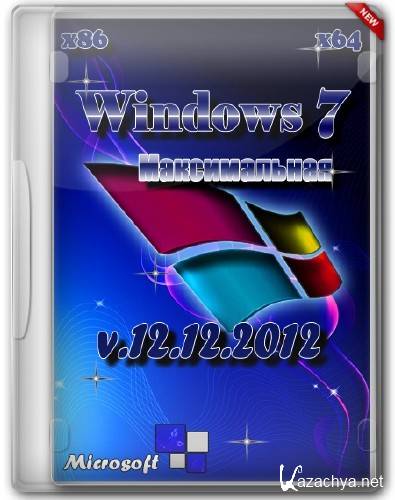 Windows 7  SP1 v.12.12.2012 (2012/RUS) 1DVD