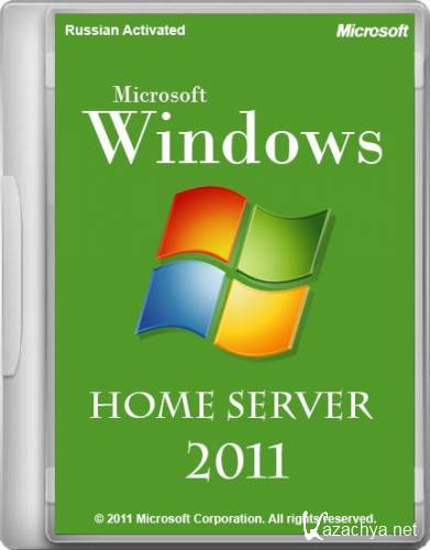 Microsoft Windows Home Server 2011 Russian Activated  by m0nkrus (2012)