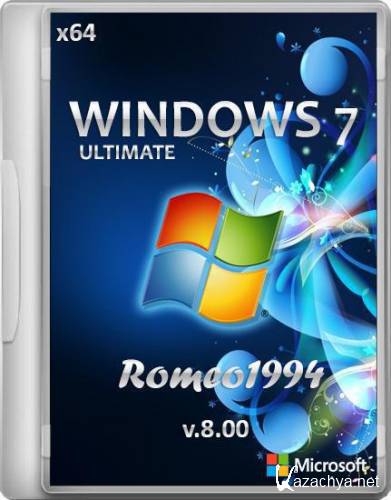Windows 7 Ultimate by Romeo1994 v8.00 (x64/RUS/2012)