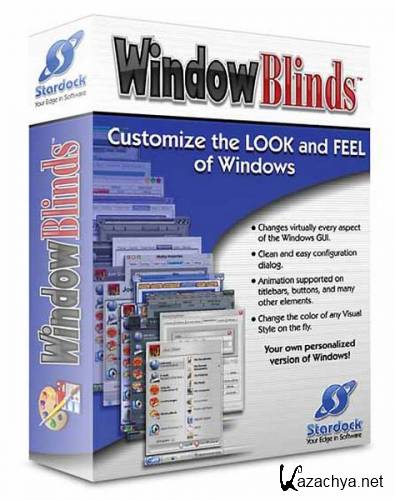 WindowBlinds 7.4.0 build 320 Enhanced + 141 best visual styles