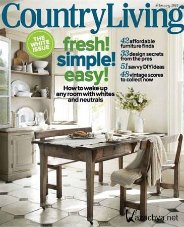Country Living - February 2013 (US)