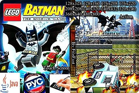 Lego Batman The Mobile Game+Touch Screen/Stylus /   