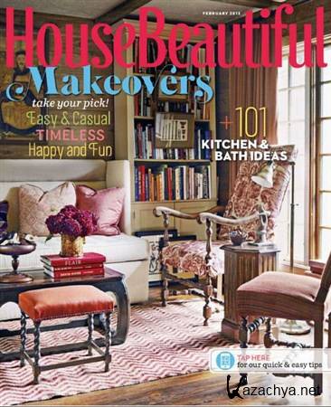 House Beautiful - February 2013 (US)