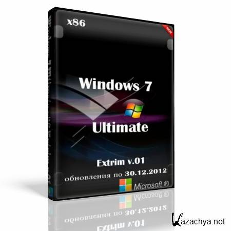 Windows 7 Ultimate x86 Extrim v.01   30.12.2012 (RUS/ENG)