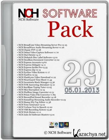 NCH Software Pack (29-in-1) 05.01.2013