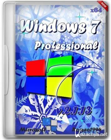 Windows 7 x64 Professional by Romeo1994 v.2.1.13 (2013/RUS)