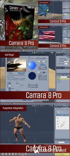 Carrara 8 8.0.0.231 & 8.0 Pro (x86/x64)