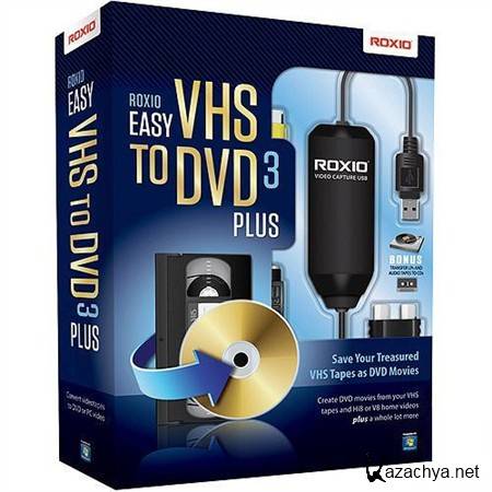 Roxio Easy VHS to DVD Plus v3.0 Multilingual