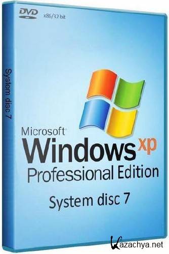 System disc 7 - Microsoft Windows XP Professional Edition Service Pack 3 v. 35.01.65 (x86/RUS/2013)