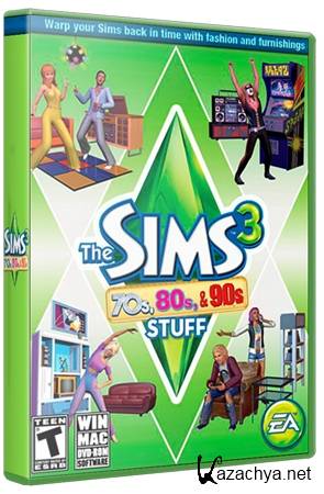 The Sims 3 70s, 80s & 90s Stuff (2013/RU)