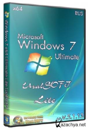 Windows 7 x64 Ultimate Lite UralSOFT v.5.1.13 (RUS/2013)