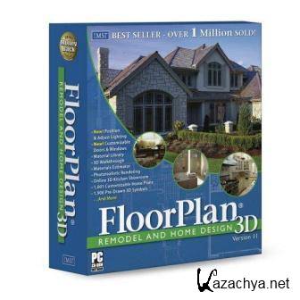 FloorPlan 3D Design Suite v.11.2.60 (2012/RUS/ENG/PC/Win All)