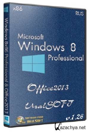 Windows 8 x86 Professional & Office2013 UralSOFT v.1.26 (RUS/2013)