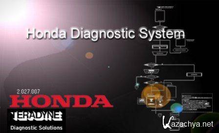 Honda Diagnostic System v.2.027.007 + ECU Rewrite v.6.27 + SPX MVCI v.2.13.05 (2012/RUS/MULTI/PC/Win All)