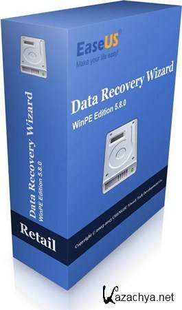 EASEUS Data Recovery Wizard WinPE Edition v 5.8.0 Retail