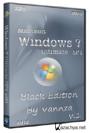 Windows 7 Ultimate x86 Black Edition By Vannza (RUS/2013)