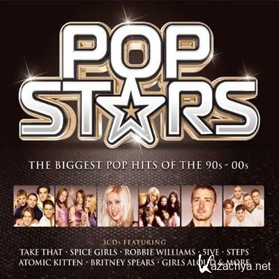 POP STARS - THE BIGGEST POP HITS OF THE 80s-00s (3 CD) (2013)