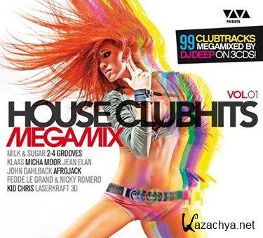 House Club Hits Megamix Vol 1 [3CD] (2013)