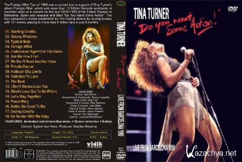 Tina Turner - Live from Barcelona 1990 "Do you want some action!" (1998) DVDRip