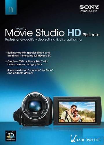 Sony Vegas Movie Studio HD Platinum 11.0 Build 295 Production Suite