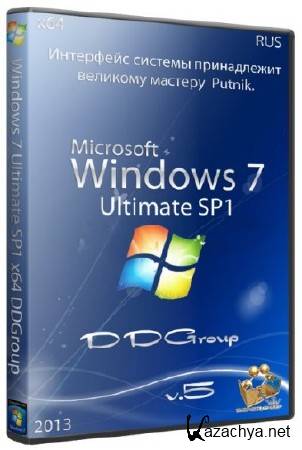 Windows 7 Ultimate SP1 x64 DDGroup v.5 ( Rus/01.02.13)