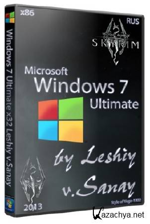 Windows 7 Ultimate x32 Leshiy v.Sanay (RUS/2013)